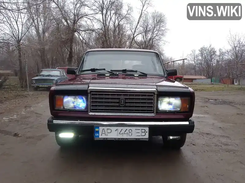 Седан ВАЗ / Lada 2107 2007 1.5 л. Ручная / Механика обл. Запорожская, Запорожье - Фото 1/10