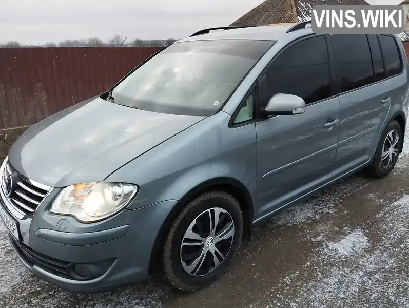 Мінівен Volkswagen Touran 2007 1.9 л. Ручна / Механіка обл. Чернівецька, location.city.romankivtsi - Фото 1/9