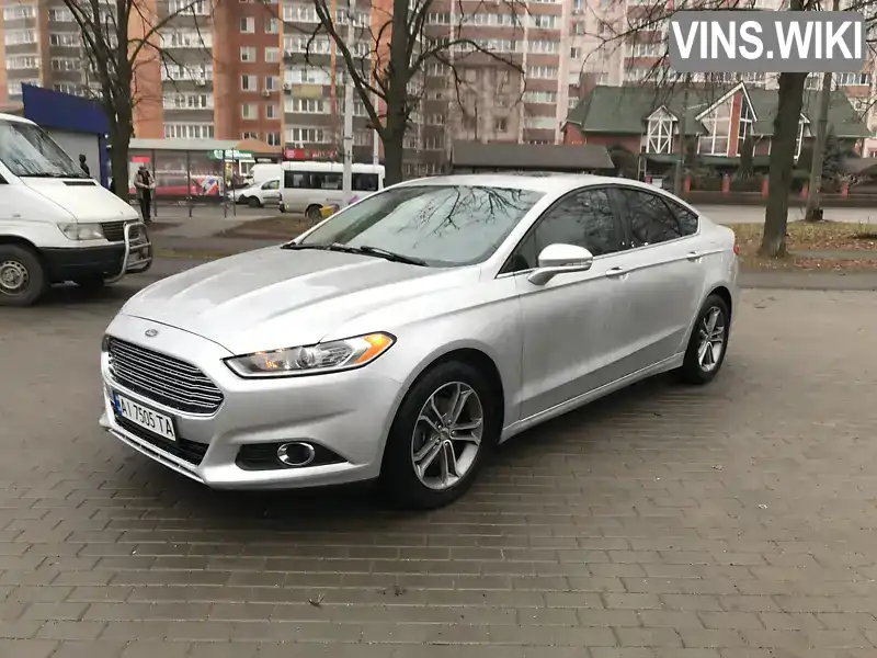 Седан Ford Fusion 2016 2.49 л. Автомат обл. Київська, Київ - Фото 1/16