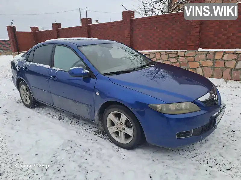 Седан Mazda 6 2007 2 л. Ручная / Механика обл. Ровенская, Рокитное - Фото 1/4