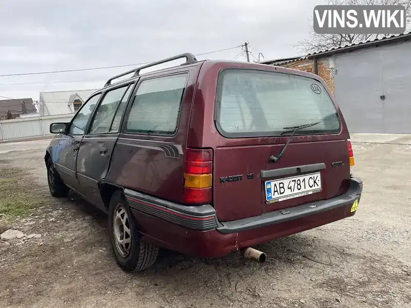 W0L000036M2847258 Opel Kadett 1991 Універсал  Фото 6