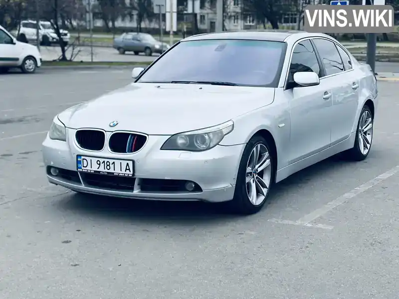 Седан BMW 5 Series 2005 2.49 л. Автомат обл. Одеська, Одеса - Фото 1/13