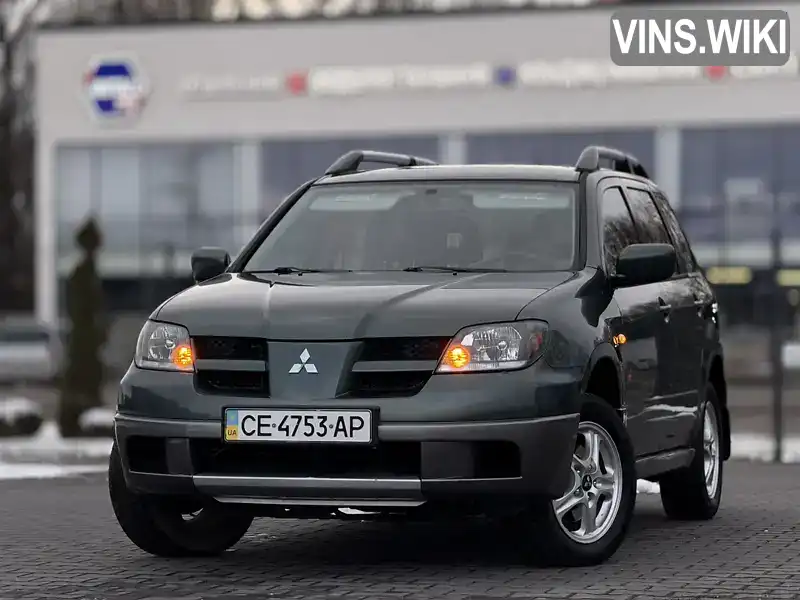 Позашляховик / Кросовер Mitsubishi Outlander 2004 2.4 л. Автомат обл. Чернівецька, Чернівці - Фото 1/21