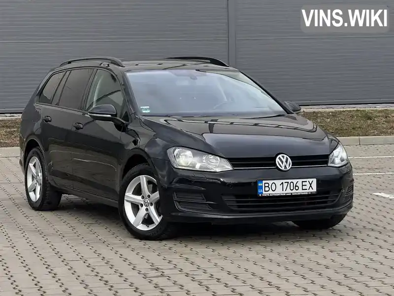 Универсал Volkswagen Golf 2015 1.6 л. Автомат обл. Ивано-Франковская, Коломыя - Фото 1/21