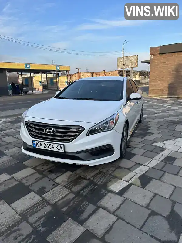 Седан Hyundai Sonata 2015 2.36 л. Автомат обл. Киевская, Киев - Фото 1/17