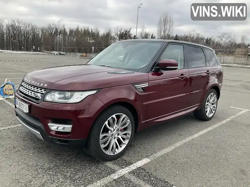 Внедорожник / Кроссовер Land Rover Range Rover Sport 2016 4.37 л. Автомат обл. Киевская, Киев - Фото 1/21