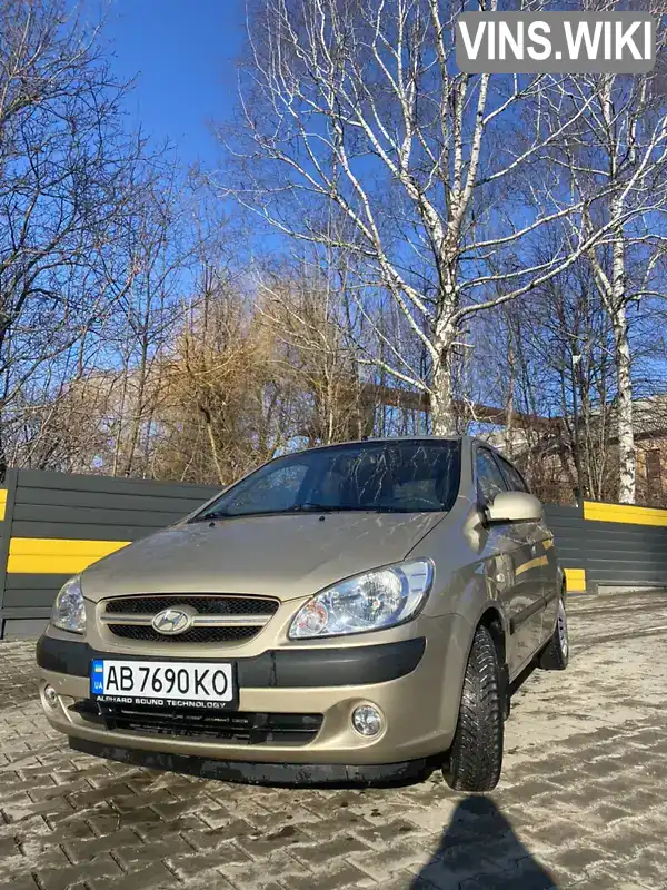 Хэтчбек Hyundai Getz 2007 1.4 л. Автомат обл. Львовская, Львов - Фото 1/17