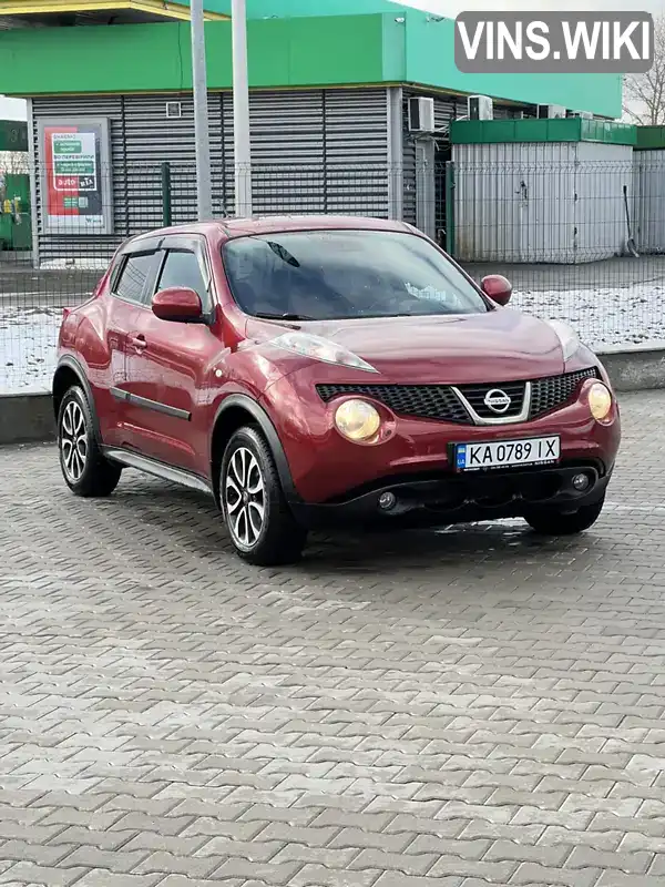 Позашляховик / Кросовер Nissan Juke 2013 1.62 л. Варіатор обл. Київська, Київ - Фото 1/18