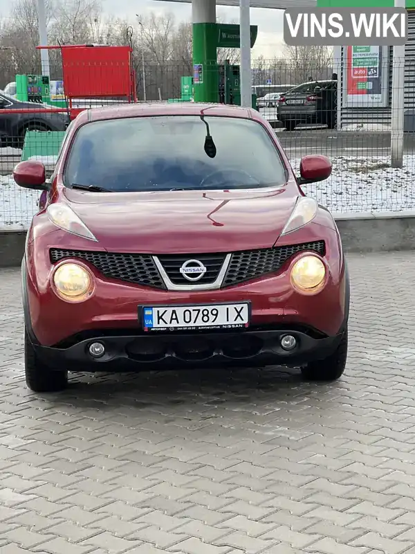 SJNFBAF15U6337150 Nissan Juke 2013 Позашляховик / Кросовер 1.62 л. Фото 2