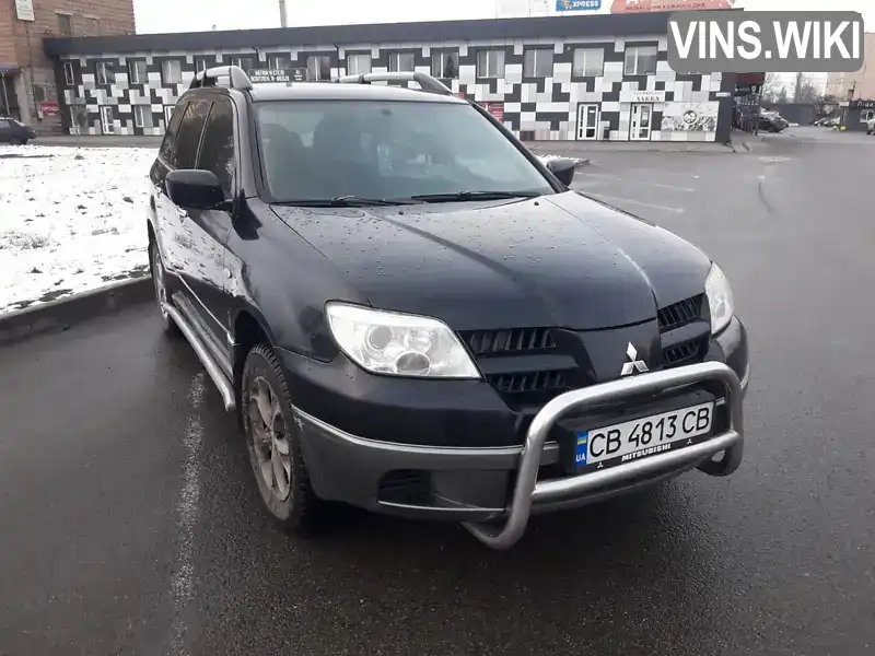 Внедорожник / Кроссовер Mitsubishi Outlander 2005 2 л. Ручная / Механика обл. Черниговская, Нежин - Фото 1/11