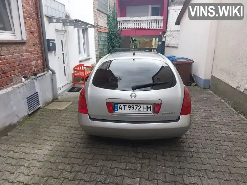 SJNTBAP12U2299990 Nissan Primera 2006 Универсал 1.77 л. Фото 1