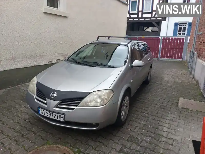 SJNTBAP12U2299990 Nissan Primera 2006 Универсал 1.77 л. Фото 3