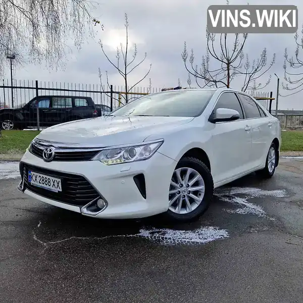 Седан Toyota Camry 2017 2.49 л. Автомат обл. Полтавская, Полтава - Фото 1/21