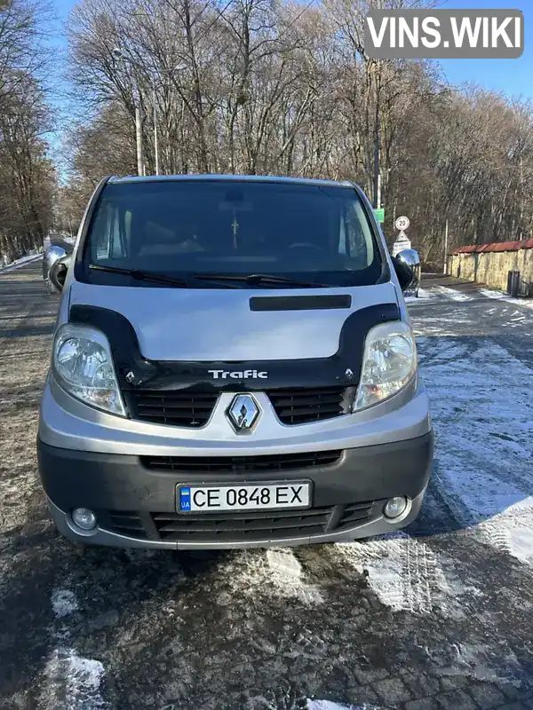 Минивэн Renault Trafic 2007 2 л. Ручная / Механика обл. Черновицкая, Черновцы - Фото 1/21