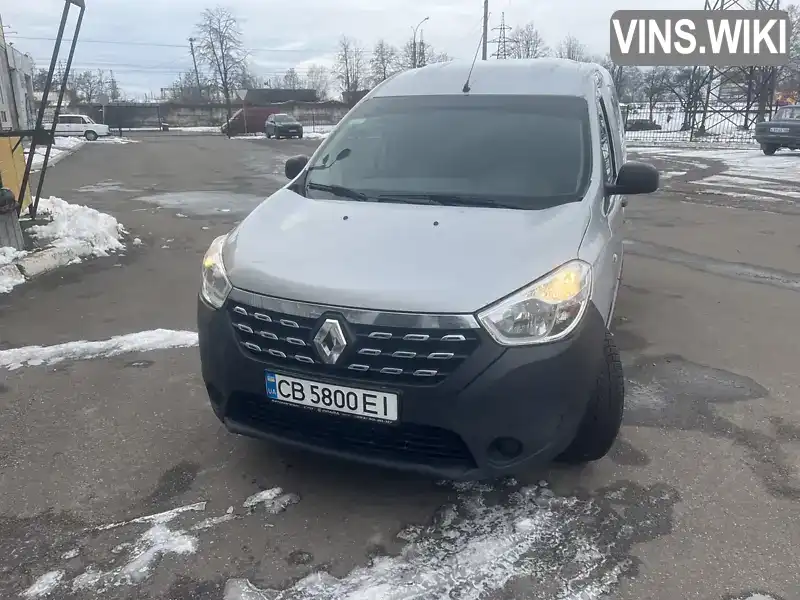 Фургон Renault Dokker 2018 1.5 л. Ручна / Механіка обл. Чернігівська, Чернігів - Фото 1/9