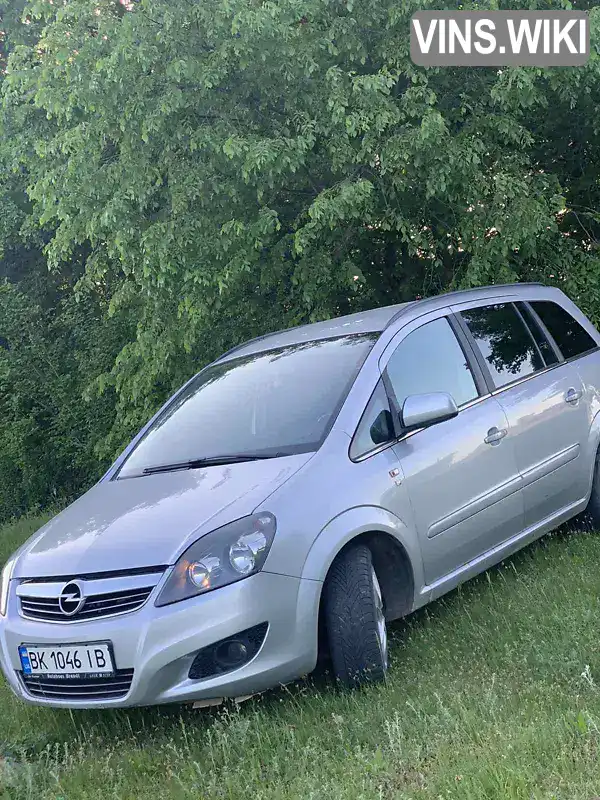 W0L0AHM75B2030033 Opel Zafira 2010 Мінівен  Фото 2