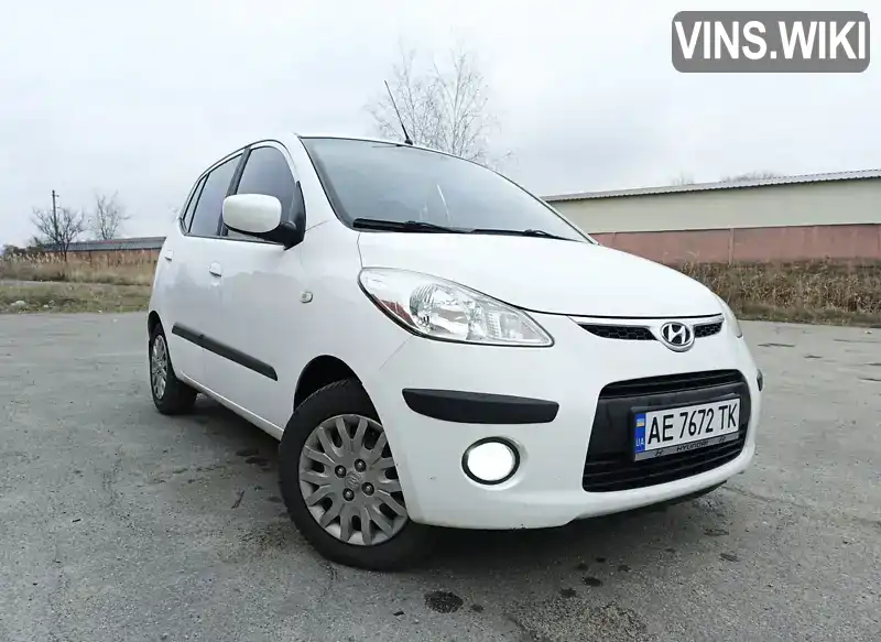 Хэтчбек Hyundai i10 2008 1.09 л. Автомат обл. Днепропетровская, Новомосковск - Фото 1/19