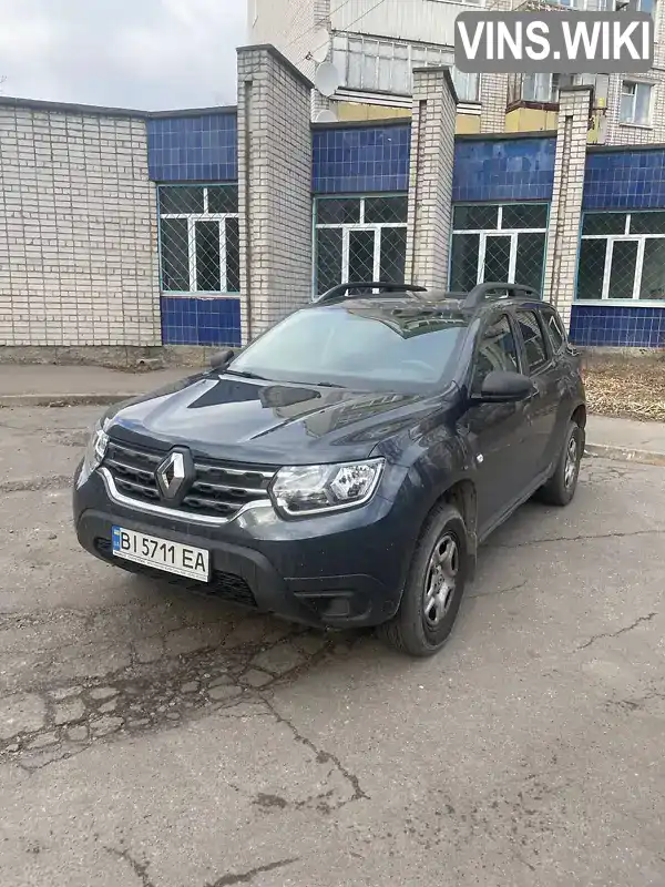 Позашляховик / Кросовер Renault Duster 2019 1.5 л. Автомат обл. Полтавська, Кременчук - Фото 1/13