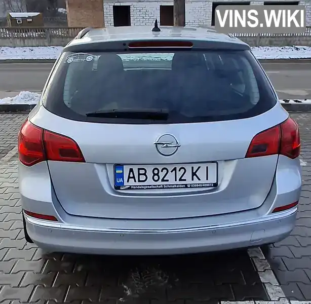 W0LPD8EW4E8037316 Opel Astra 2014 Універсал 1.7 л. Фото 2