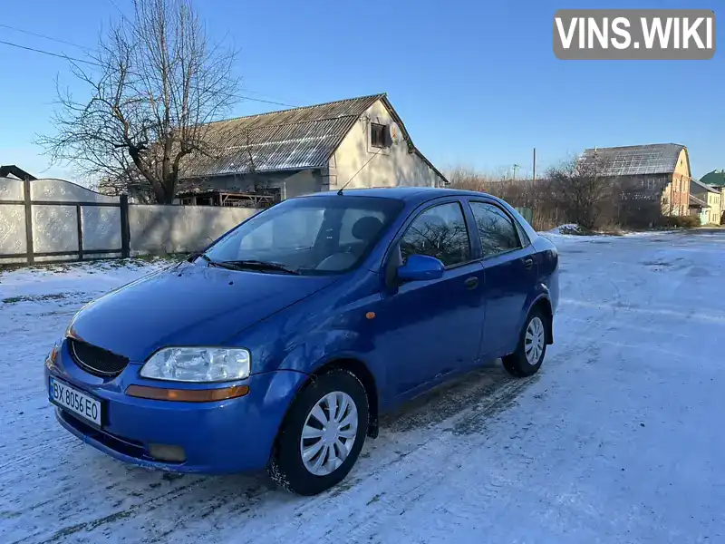 Седан Chevrolet Aveo 2005 1.5 л. Ручная / Механика обл. Черновицкая, Хотин - Фото 1/19