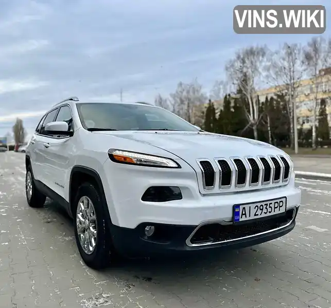 Внедорожник / Кроссовер Jeep Cherokee 2017 3.24 л. Автомат обл. Киевская, Белая Церковь - Фото 1/20