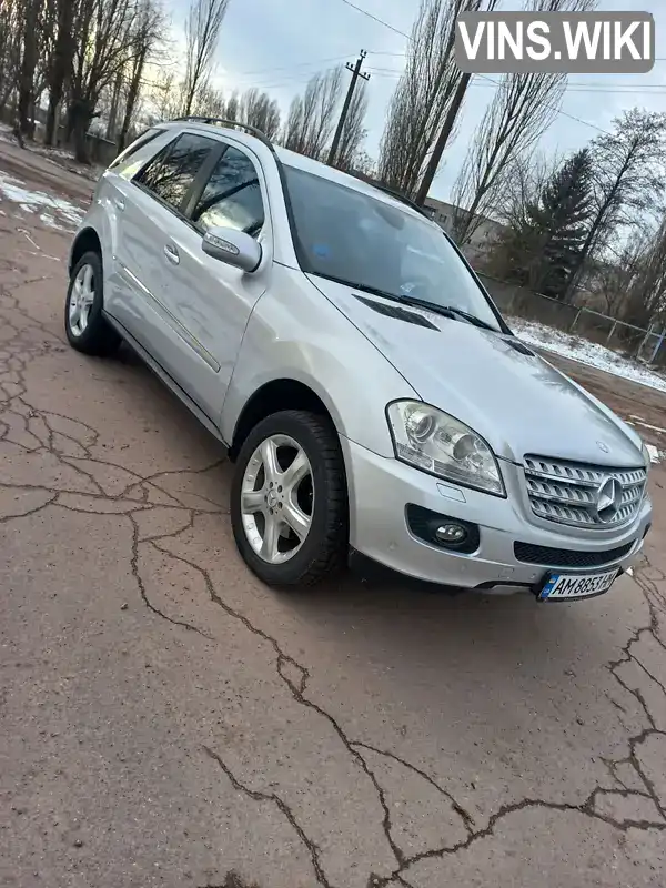 Внедорожник / Кроссовер Mercedes-Benz M-Class 2008 2.99 л. Автомат обл. Житомирская, Коростень - Фото 1/21