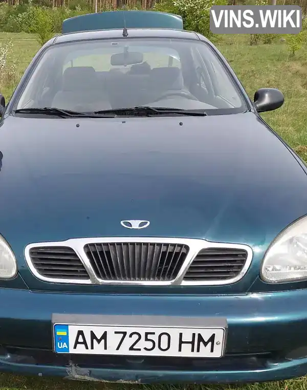 Седан Daewoo Lanos 2007 1.5 л. Ручная / Механика обл. Житомирская, Звягель - Фото 1/7