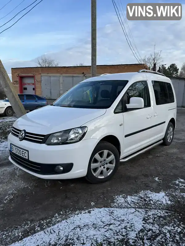 Минивэн Volkswagen Caddy 2015 1.6 л. Ручная / Механика обл. Полтавская, Миргород - Фото 1/21