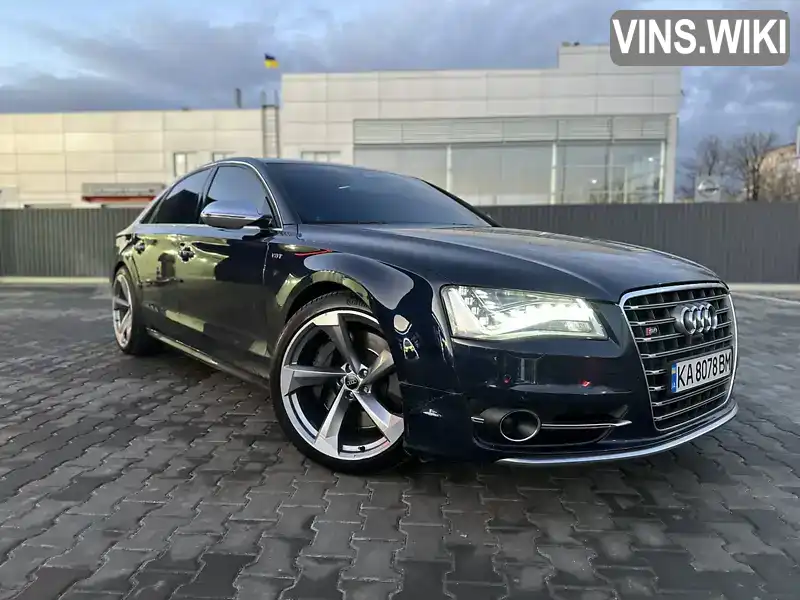 Седан Audi S8 2012 4 л. Автомат обл. Київська, Київ - Фото 1/16