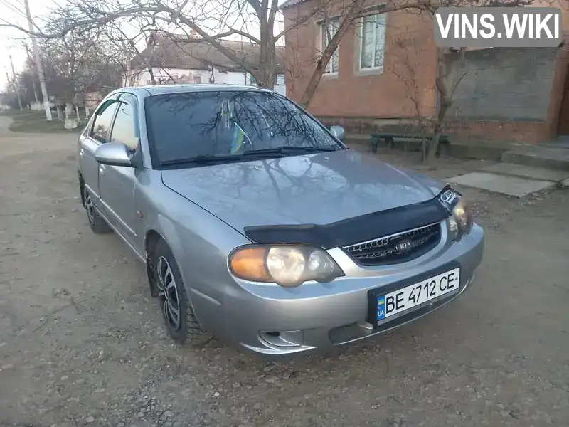 Седан Kia Shuma 2003 1.59 л. Ручна / Механіка обл. Миколаївська, Нова Одеса - Фото 1/9