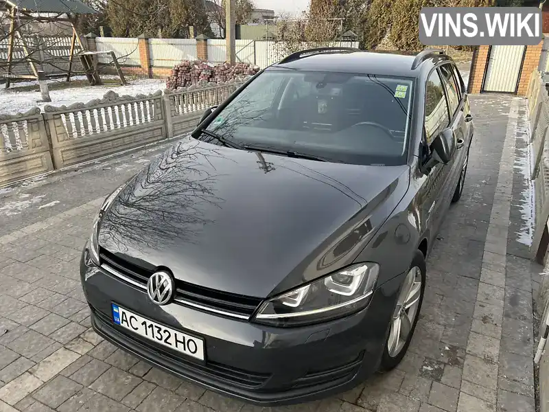 Универсал Volkswagen Golf 2014 1.97 л. Автомат обл. Волынская, Ковель - Фото 1/20