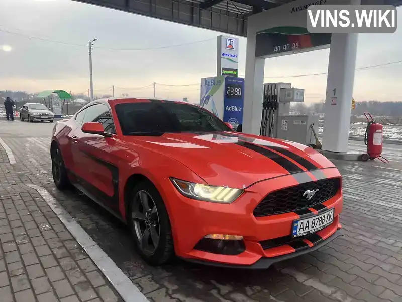 Купе Ford Mustang 2015 2.3 л. Автомат обл. Киевская, Киев - Фото 1/21