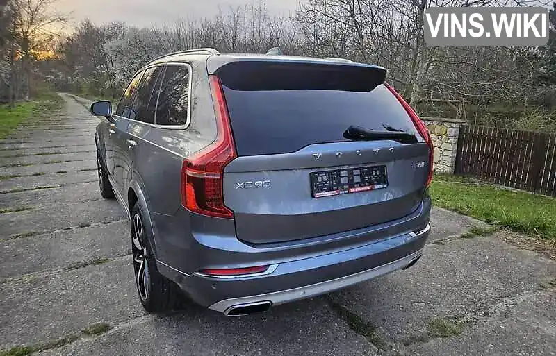 YV4A22PL5J1332423 Volvo XC90 2017 Внедорожник / Кроссовер 1.97 л. Фото 2