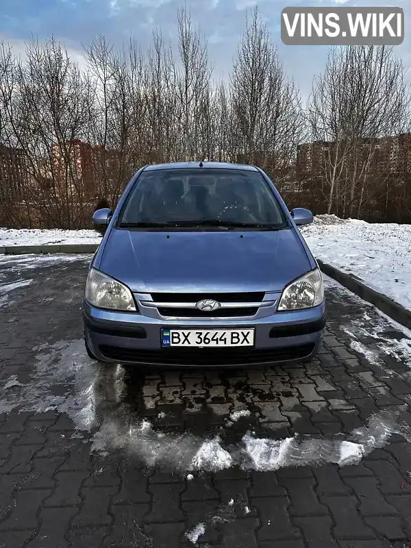 KMHBT51HP4U171155 Hyundai Getz 2004 Хетчбек 1.34 л. Фото 1