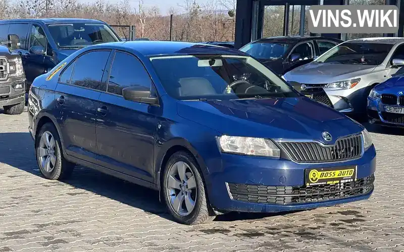 Лифтбек Skoda Rapid 2014 1.2 л. Ручная / Механика обл. Черновицкая, Черновцы - Фото 1/16