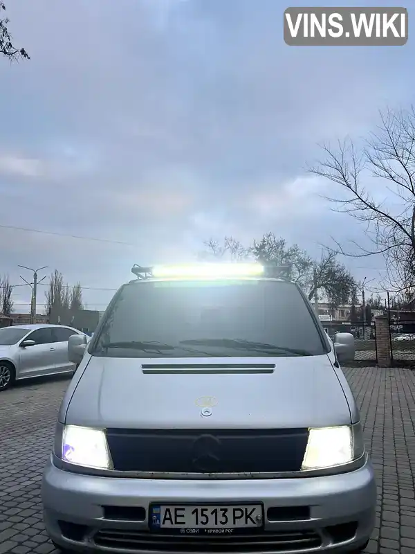 Мінівен Mercedes-Benz Vito 1999 2.2 л. Ручна / Механіка обл. Дніпропетровська, Кривий Ріг - Фото 1/12