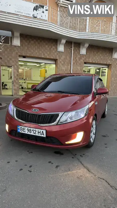 Седан Kia Rio 2012 1.59 л. Автомат обл. Николаевская, Николаев - Фото 1/19