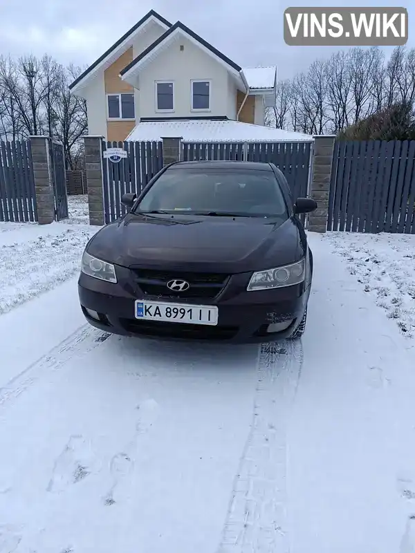 Седан Hyundai Sonata 2007 2 л. Автомат обл. Киевская, Киев - Фото 1/9