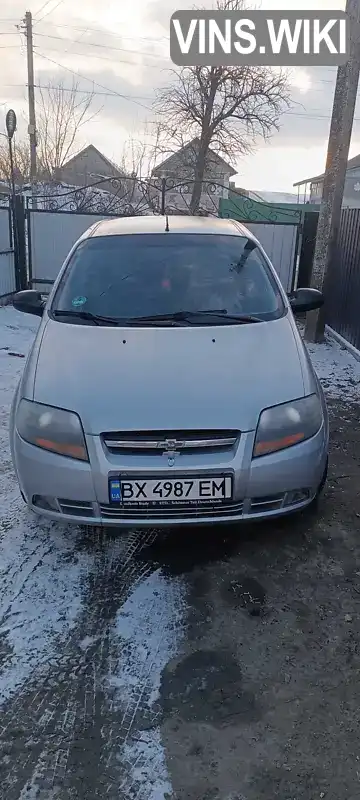 Хэтчбек Chevrolet Kalos 2007 1.2 л. Ручная / Механика обл. Хмельницкая, Шепетовка - Фото 1/13