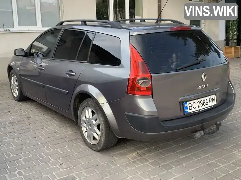 Універсал Renault Megane 2005 1.9 л. Ручна / Механіка обл. Львівська, Золочів - Фото 1/9