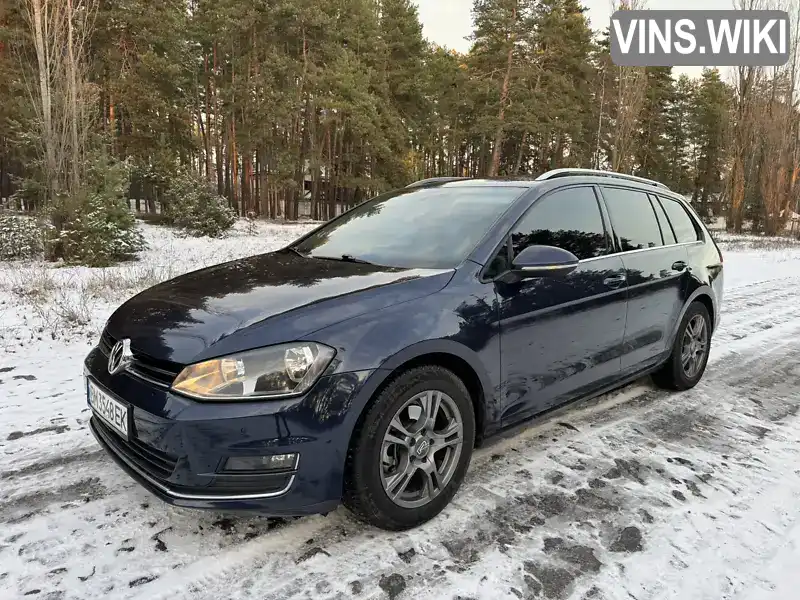 Универсал Volkswagen Golf 2016 1.6 л. Автомат обл. Сумская, Ахтырка - Фото 1/18