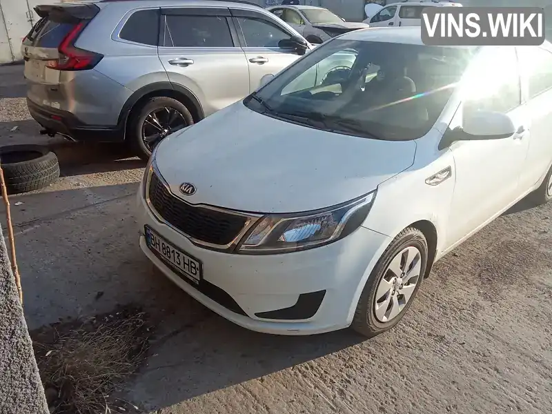 Седан Kia Rio 2013 1.4 л. Автомат обл. Одесская, Одесса - Фото 1/8