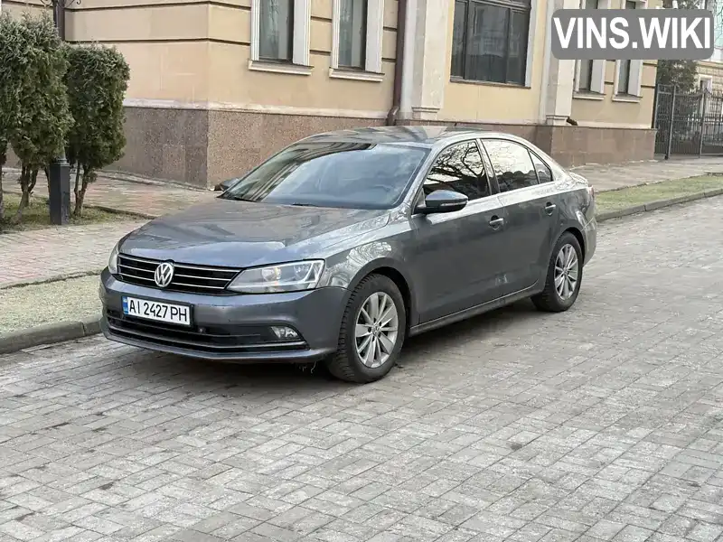 Седан Volkswagen Jetta 2016 1.6 л. Автомат обл. Киевская, Киев - Фото 1/20