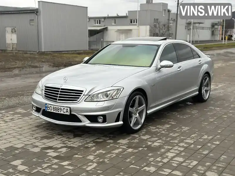 Седан Mercedes-Benz S-Class 2007 3.5 л. Типтронік обл. Закарпатська, Виноградів - Фото 1/21