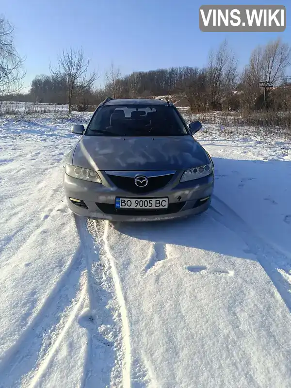 Универсал Mazda 6 2003 2 л. Ручная / Механика обл. Тернопольская, Лановцы - Фото 1/21