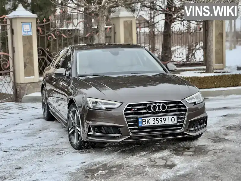 Седан Audi A4 2016 2 л. Автомат обл. Ровенская, Сарны - Фото 1/21