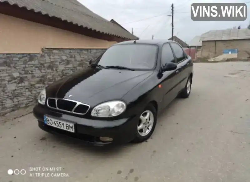 Седан Daewoo Lanos 2008 1.5 л. Ручная / Механика обл. Тернопольская, Залещики - Фото 1/8