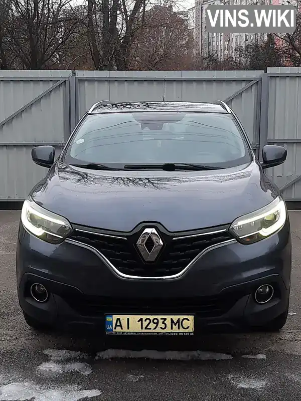 Позашляховик / Кросовер Renault Kadjar 2015 1.46 л. Автомат обл. Київська, Бровари - Фото 1/21