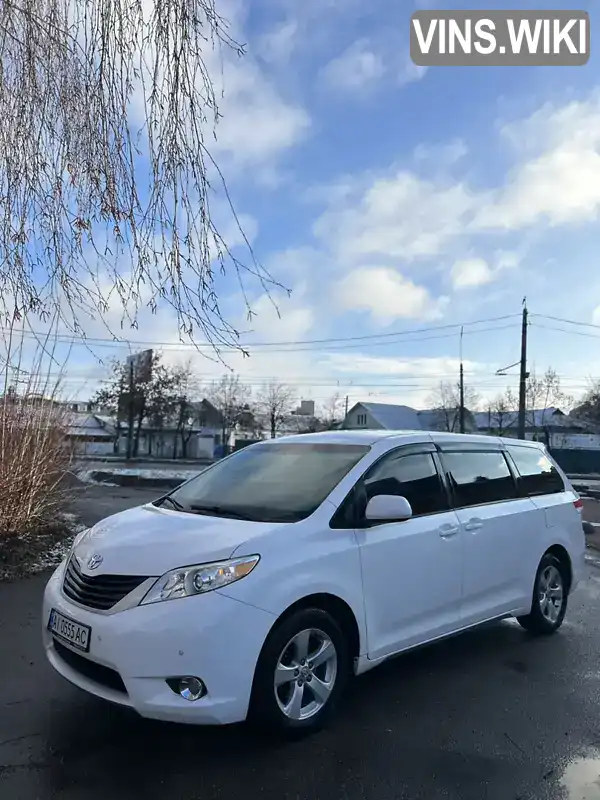 Мінівен Toyota Sienna 2011 2.7 л. Автомат обл. Київська, Біла Церква - Фото 1/4