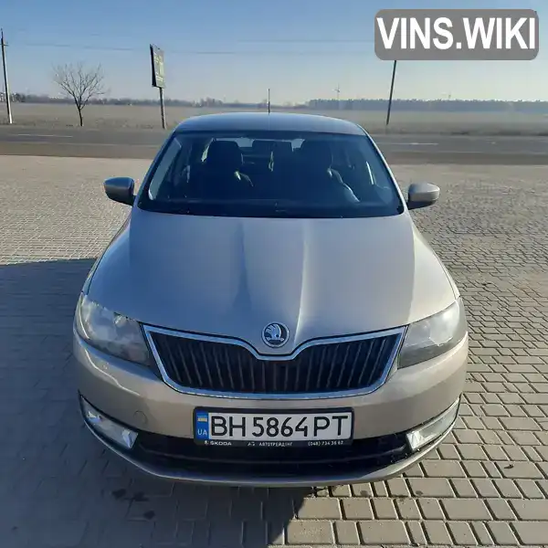 Ліфтбек Skoda Rapid 2013 1.2 л. Ручна / Механіка обл. Одеська, Одеса - Фото 1/21